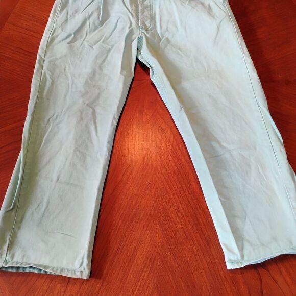 GAP Cream Capris Relaxed Fit Pants Size: 8 SKU 0915 - Picture 1 of 5